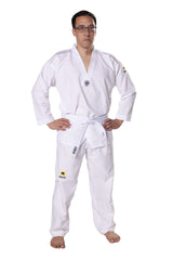 Taekwondo Anzug Fightlite weißes Revers