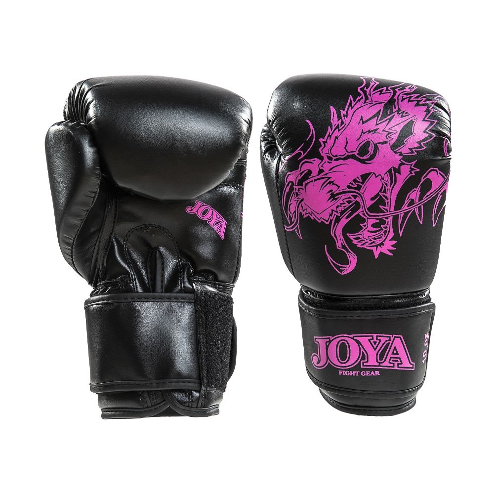 Joya Boxing Gloves - Pink Dragon - PU