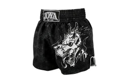 Joya Kickboxing Shorts - Dragon - White