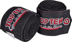 TOP TEN Boxen Starter Kit für Anfänger – Boxhandschuhe Männer & Frauen inkl. Boxbandagen & Zahnschutz – Hochwertige Box Handschuhe für Training & Sparring – Boxen Sport Set in 10oz, 12oz, 14oz & 16oz