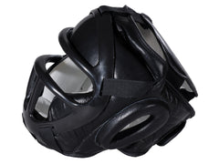 Head guard with mask