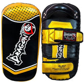 Dragon do 40375-L Slant Professional Thai Pad Set (Paar) Handgefertigtes Echtes Rindsleder