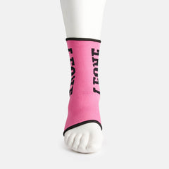 JACQUARD ANKLE GUARDS