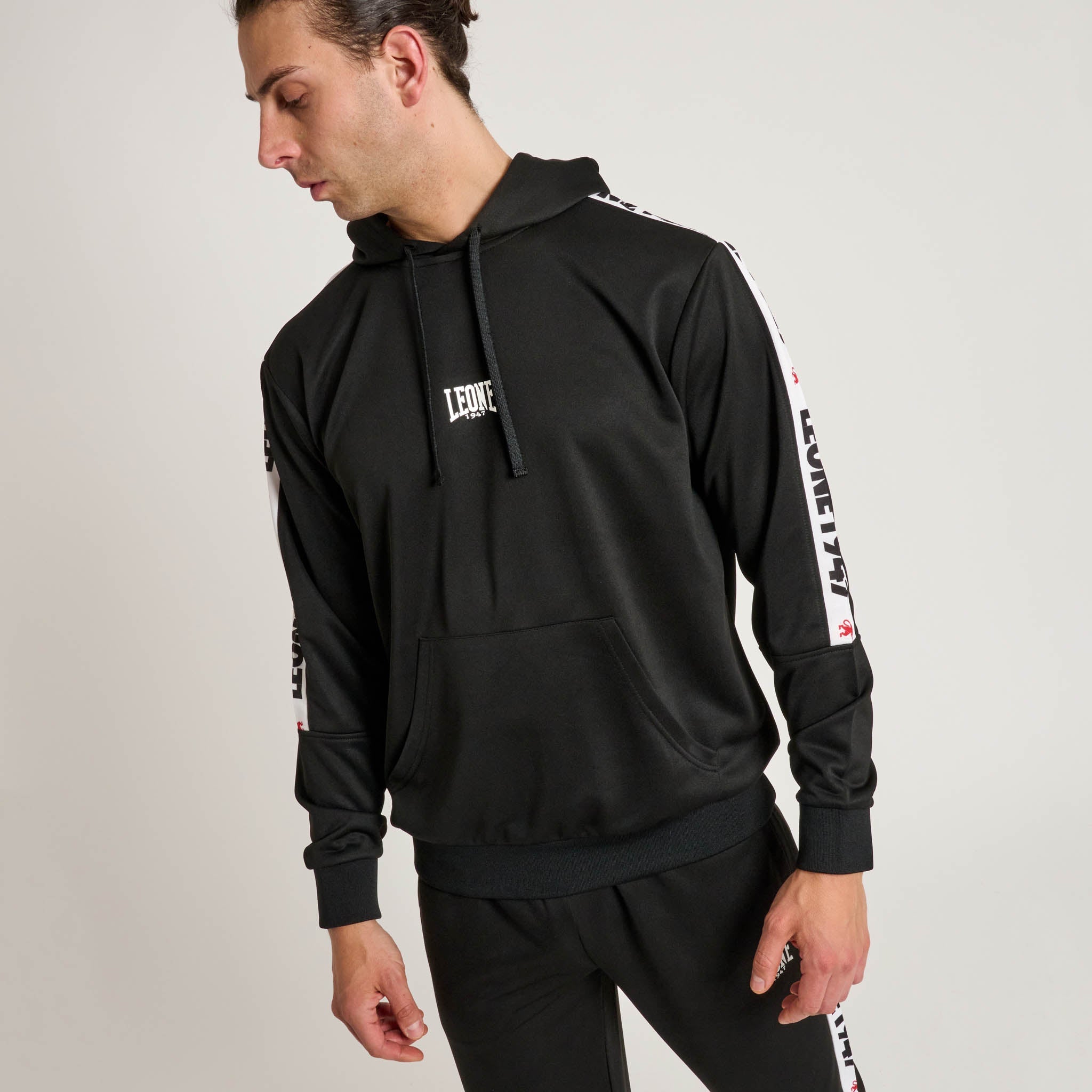 LIGHTWEIGHT STRIPE 47 HOODED SWEATSHIRT