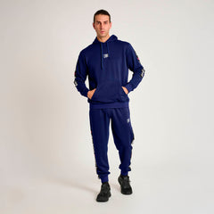 LIGHTWEIGHT STRIPE 47 HOODED SWEATSHIRT