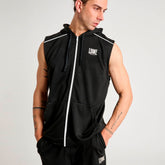 LIGHTWEIGHT CLASSIC HOODED SLEEVELESS SHIRT