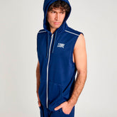 LIGHTWEIGHT CLASSIC HOODED SLEEVELESS SHIRT