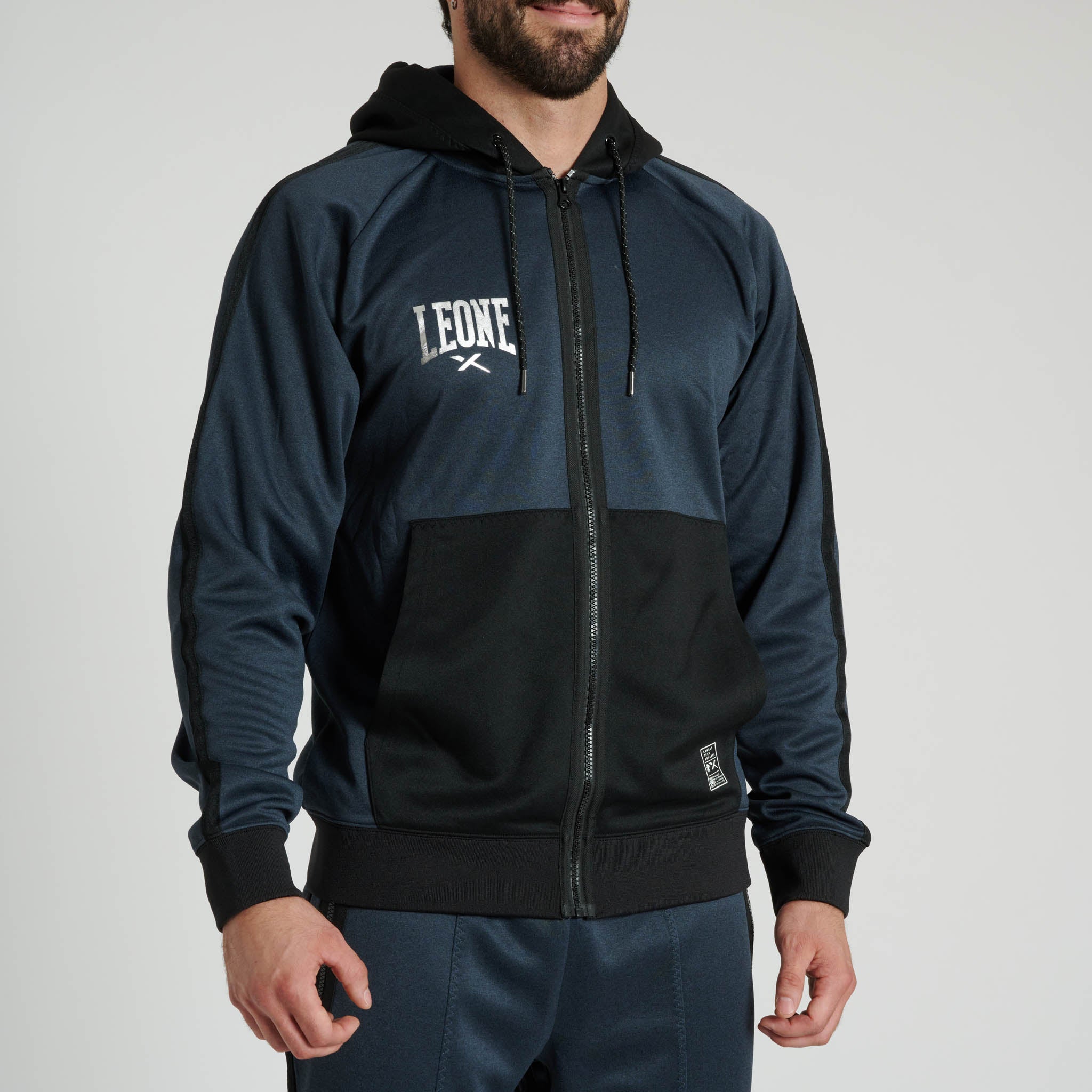 HOODED SWEATSHIRT MELANGE