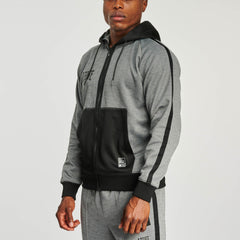 HOODED SWEATSHIRT MELANGE