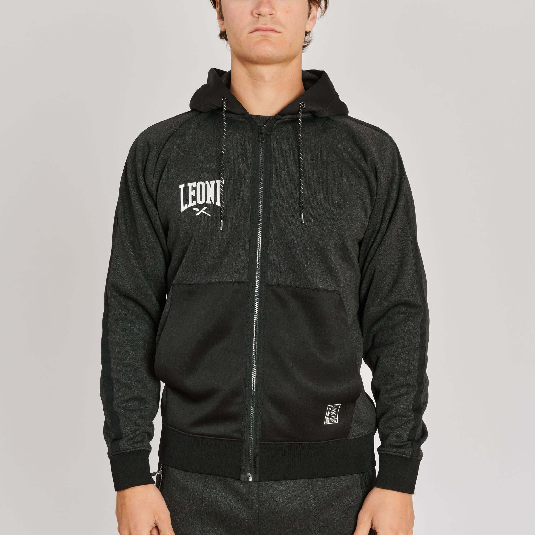 HOODED SWEATSHIRT MELANGE
