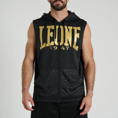 DNA HOODED SLEEVELESS SWEATSHIRT