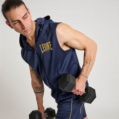 DNA HOODED SLEEVELESS SWEATSHIRT