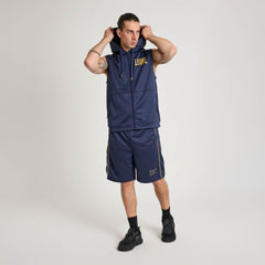 DNA HOODED SLEEVELESS SWEATSHIRT