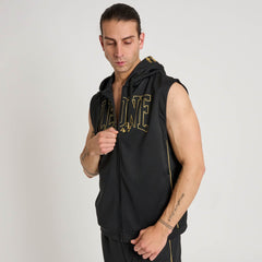 DNA HOODED SLEEVELESS SWEATSHIRT