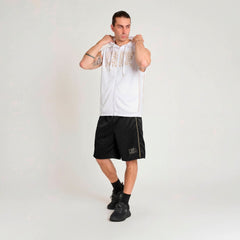 DNA HOODED SLEEVELESS SWEATSHIRT