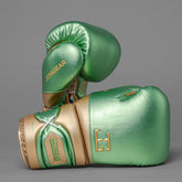 JOYAGEAR PERFORMANCE V2 LACES BOXING GLOVES Green/Gold