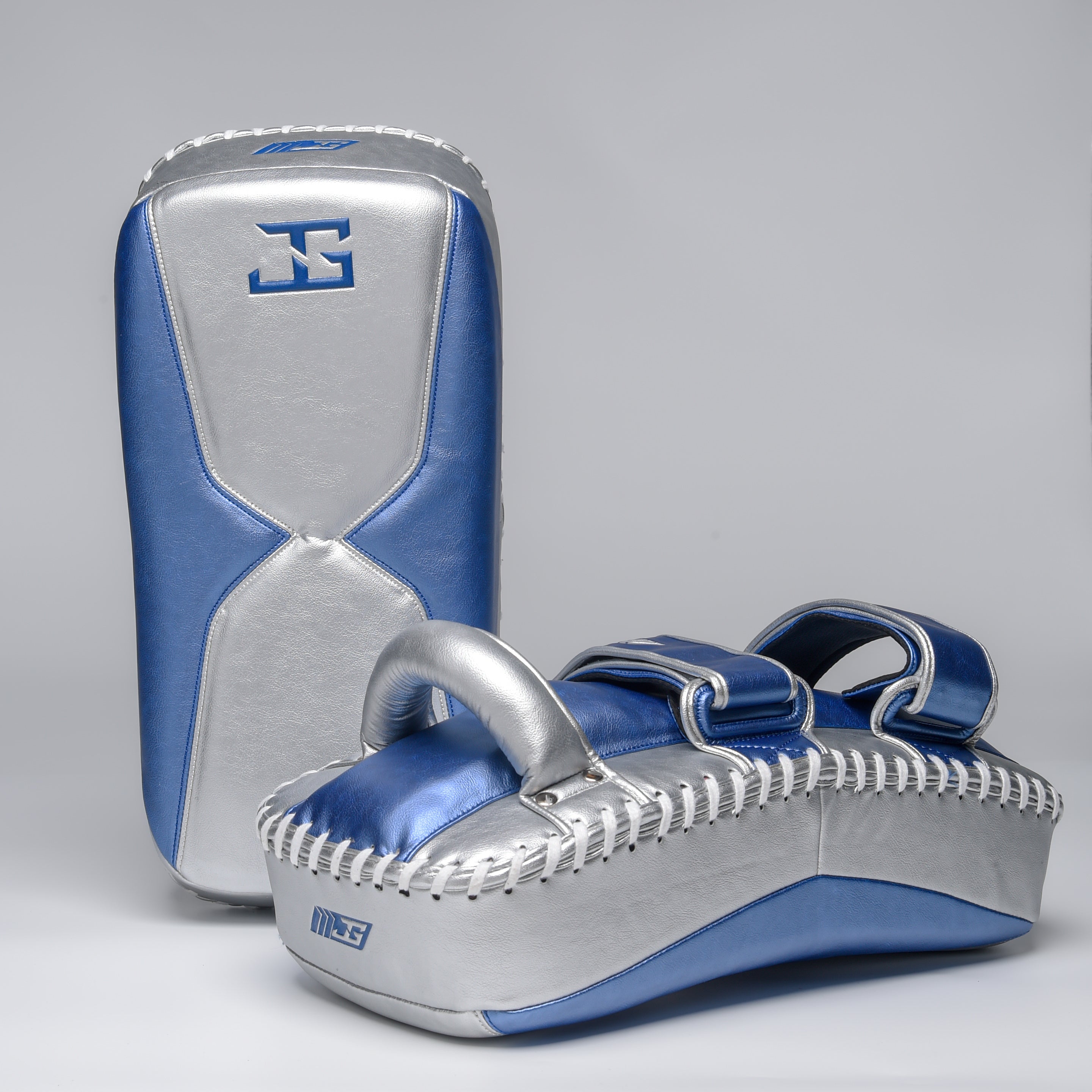 Joyagear Performance Thai Pads Blue/Silver