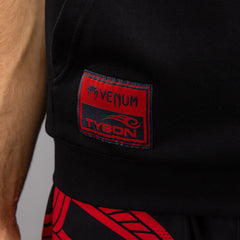 Ärmelloses Sweatshirt Venum x Mike Tyson Tiger mit Kapuze Schwarz