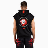 Ärmelloses Sweatshirt Venum x Mike Tyson Tiger mit Kapuze Schwarz