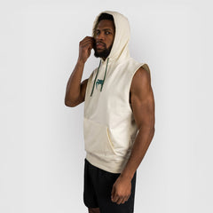 Ärmelloses Sweatshirt Venum Sparring mit Kapuze Vanille