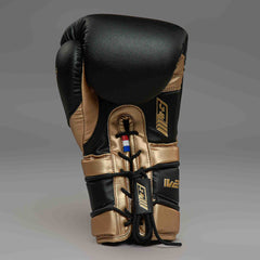 JOYAGEAR PERFORMANCE V2 LACES BOXING GLOVES Black/gold