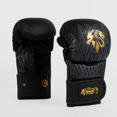 MMA-Handschuhe Venum x Chimaev Wild Borz Schwarz