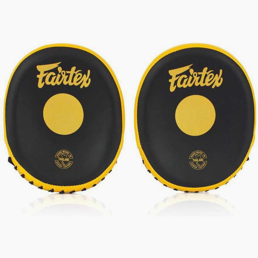 Boxpratzen Fairtex Speed & Genauigkeit FMV15 Schwarz-Gold