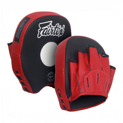 Kurze Boxpratzen Fairtex FMV14 Schwarz-Rot