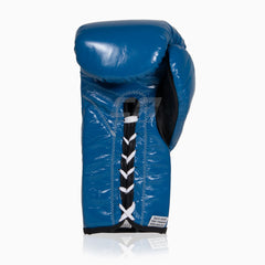 Boxhandschuhe Cleto Reyes Professional CB2 Blau-Schwarz mit Schnürung