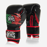 Boxhandschuhe Cleto Reyes Sparring CE6 Schwarz-Rot Mexican