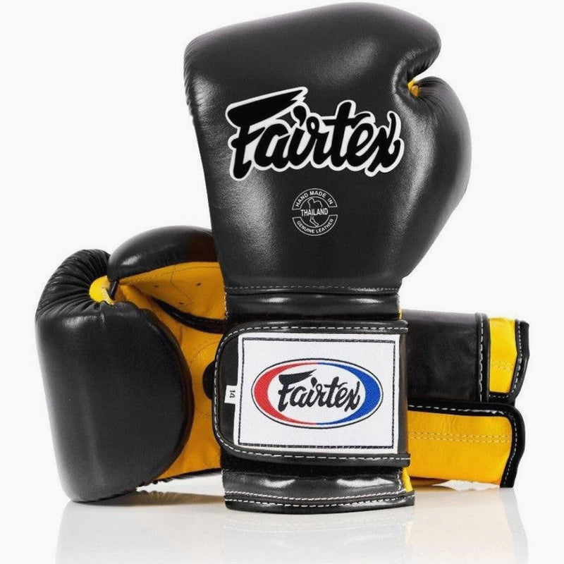 Fairtex Boxhandschuhe BGV9 Mexican Style Schwarz-Gelb