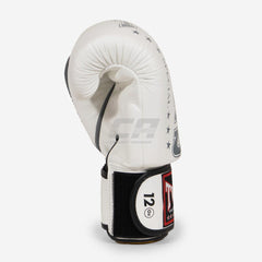 Twins Special Muay-Thai-Handschuhe BGVL 8 Weiß-grau