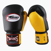 Twins Special Muay-Thai-Handschuhe BGVL3 Schwarz-Gelb