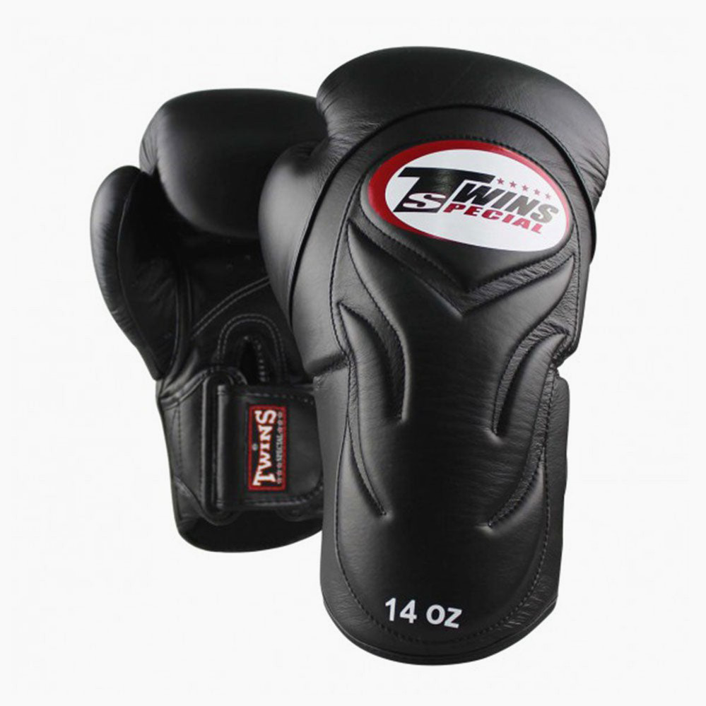 Twins Special Muay-Thai-Handschuhe BGVL6 schwarz-schwarz