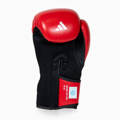 Boxhandschuhe Adidas Speed Tilt 200 WAKO 10 Oz Rot-schwarz-silber