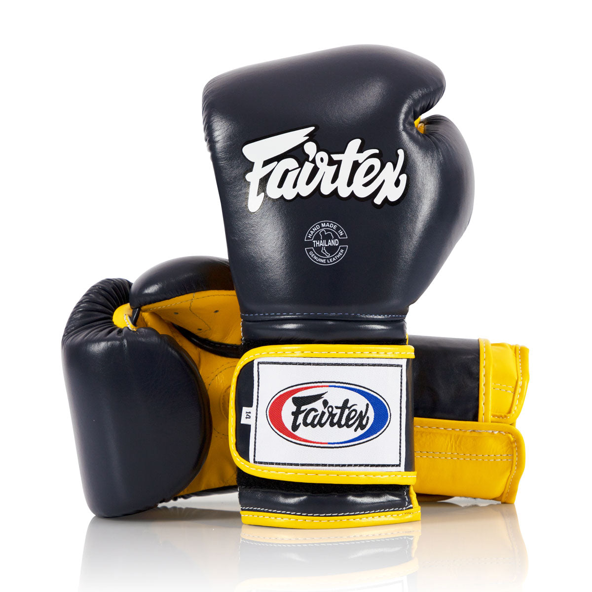 Fairtex Boxhandschuhe BGV9 Mexican Style Blau-Gelb