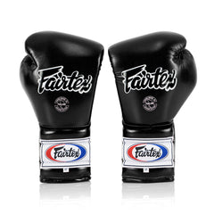 Boxhandschuhe Fairtex PRO Training Mexican Stil BGL7 Schwarz