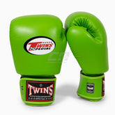 Twins Special Muay-Thai-Handschuhe BGVL3 Limette