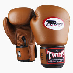 Twins Special Muay-Thai-Handschuhe BGVL3 Retro Braun