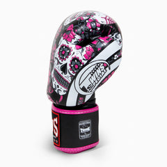 Twins Special Muay-Thai-Handschuhe FBGVL3 Skull Rosa