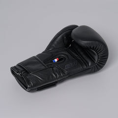 Joyagear Elite Performance Boxing Gloves Leather Black