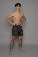 Joyagear Strike Muay Thai Shorts Men Black/Gold