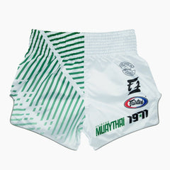 Fairtex Kick-Thai Shorts BS1923 Racer Weiß