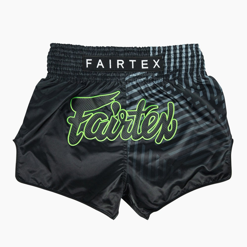 Fairtex Kick-Thai Shorts BS1924 Racer Schwarz