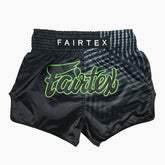 Fairtex Kick-Thai Shorts BS1924 Racer Schwarz