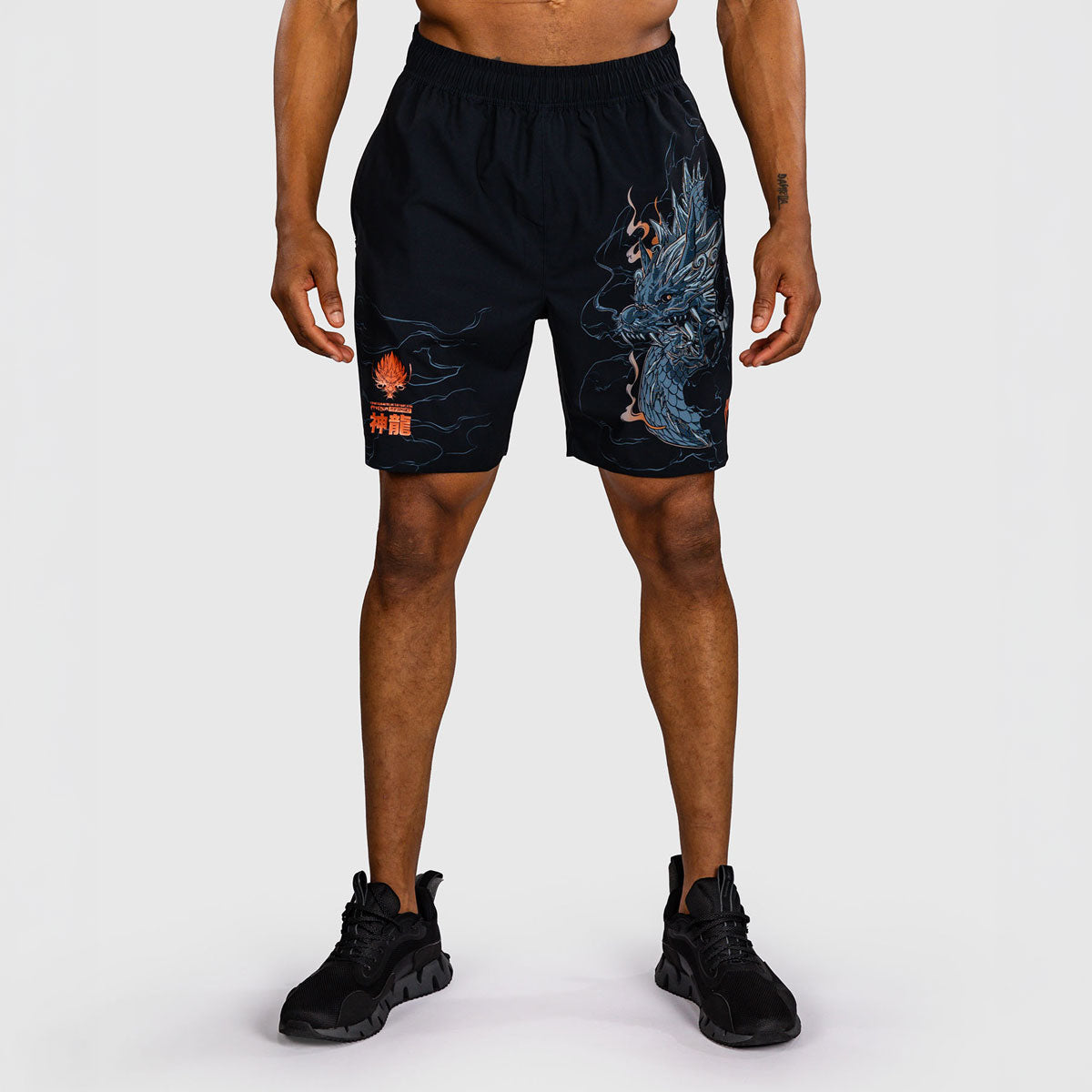 Trainingshorts Venum Thunder Dragon Schwarz
