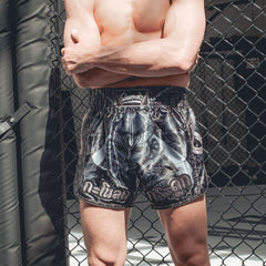Kick-Thai Shorts 8 Weapons Knocheninsel