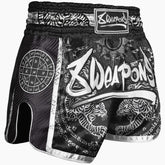 Kick-Thai Shorts 8 Weapons Carbon Sak Yant Tigers