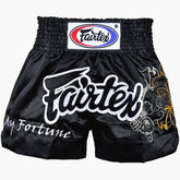 Fairtex Kick-Thai Shorts BS0639 Mein Glück Schwarz
