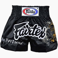 Fairtex Kick-Thai Shorts BS0639 Mein Glück Schwarz